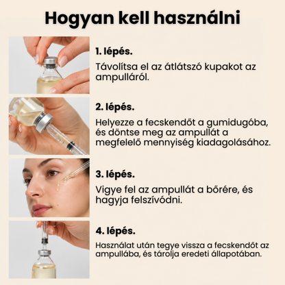 Koreai Selyem Lifting Peptid Ampulla