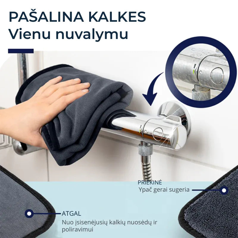 Šifono mikropluošto šluostė