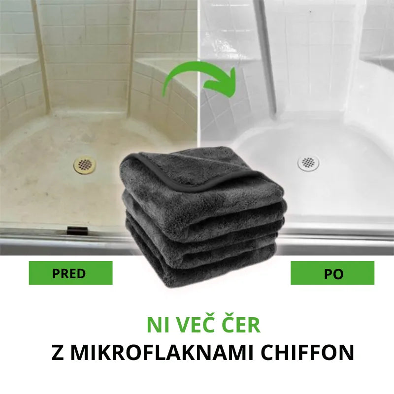 Šifonska krpa iz mikrovlaken
