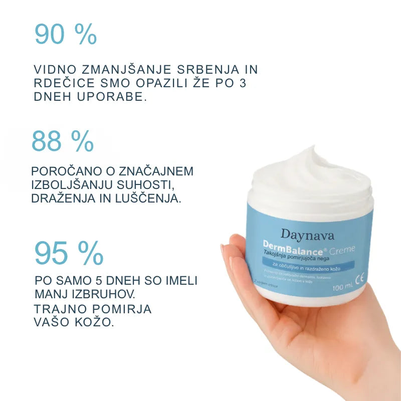 Pomirjujoča krema za lasišče in kožo