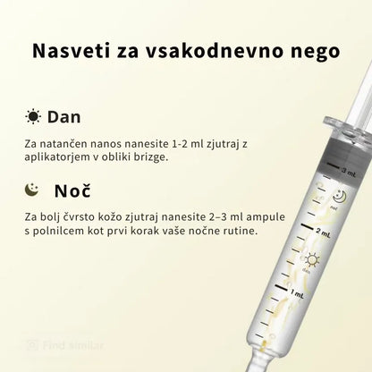 Korejska peptidna ampula za svilnat lifting