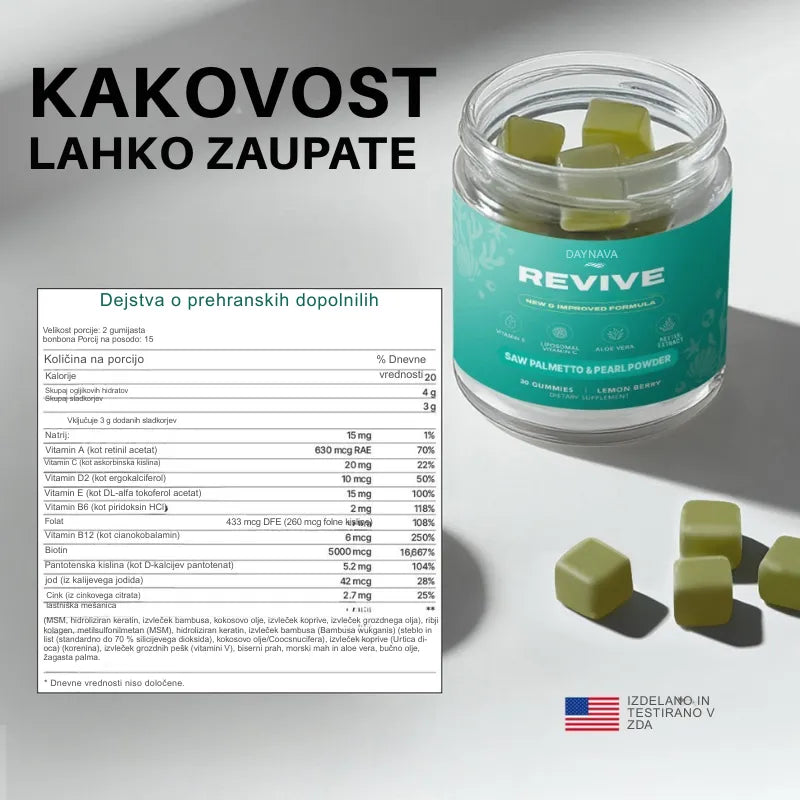 Vitamini z biotinom za rast las